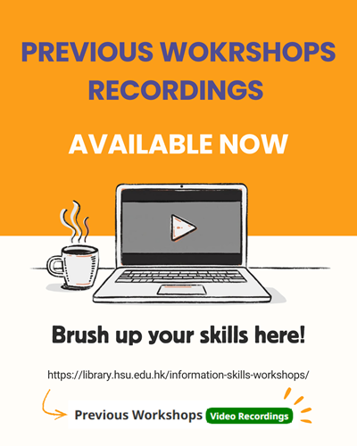 Library Information Skills Workshops